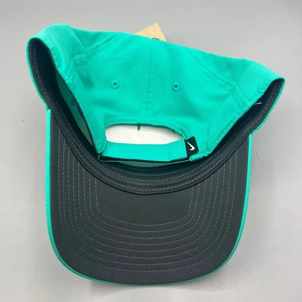 Nike‎ Dri-Fit Hat Men Medium-Large Blue Black Strap Back Cap New M-L